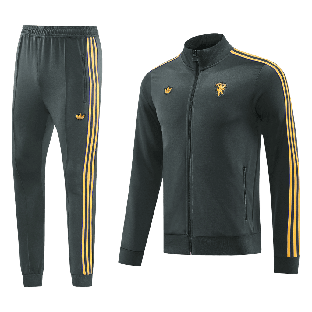 Manchester United Veste de Football Kit 2025/26 Noir