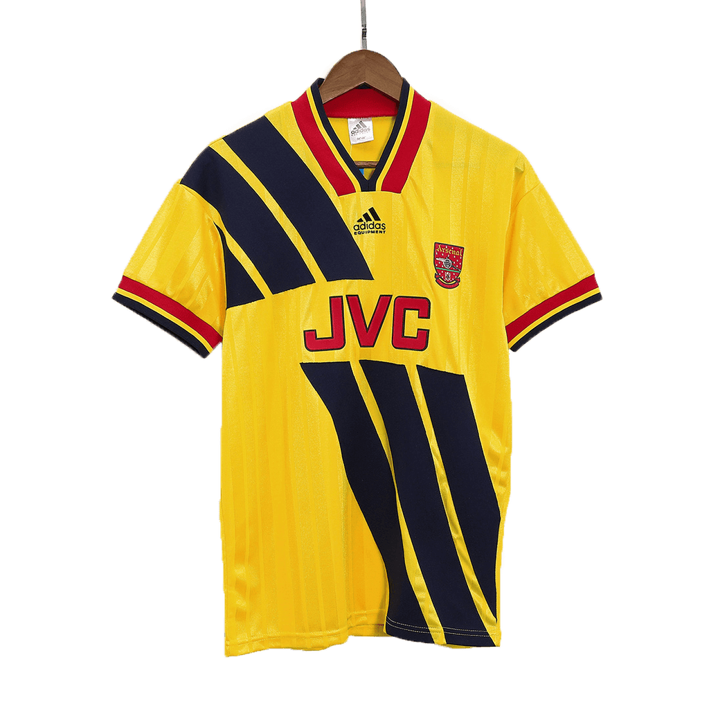Retro Arsenal Extérieur Maillot 1993/94 Jaune