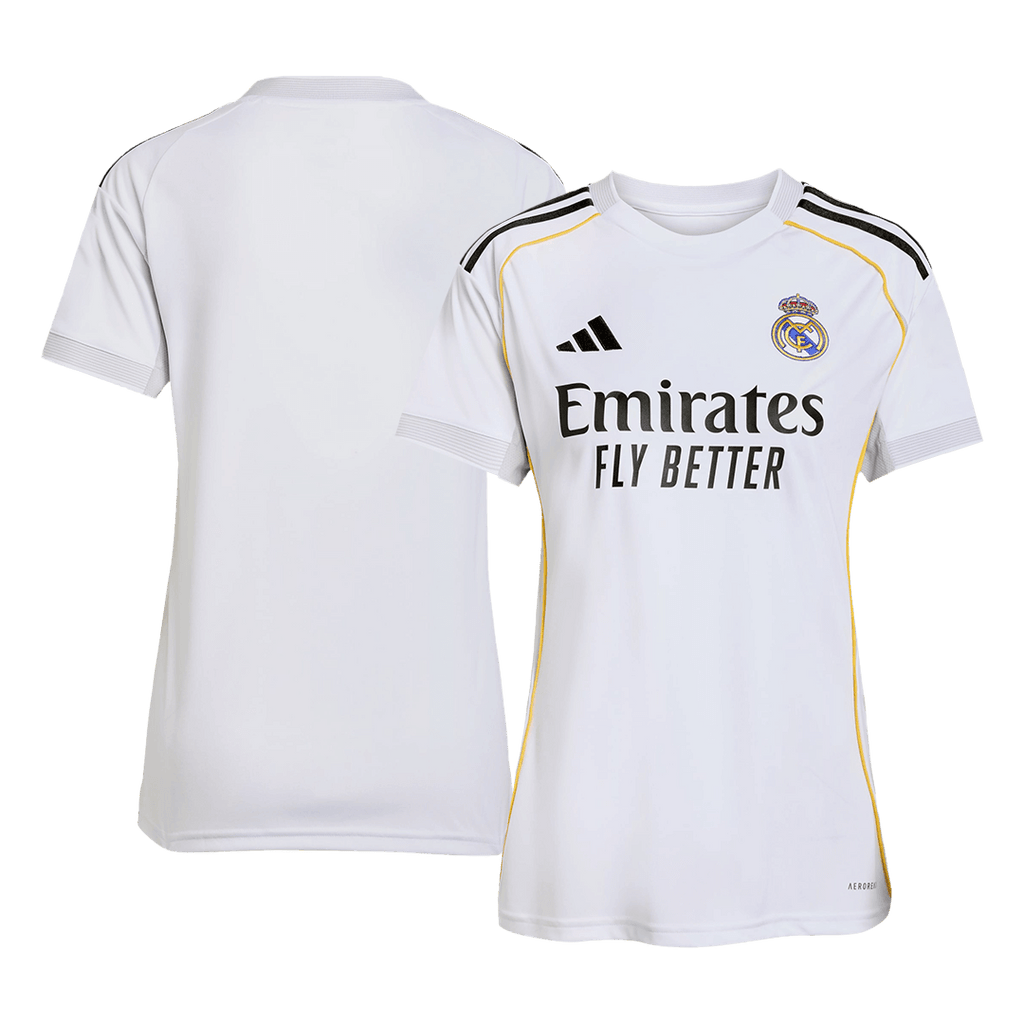 Femme Real Madrid Domicile Maillot 2025/26 Blanc