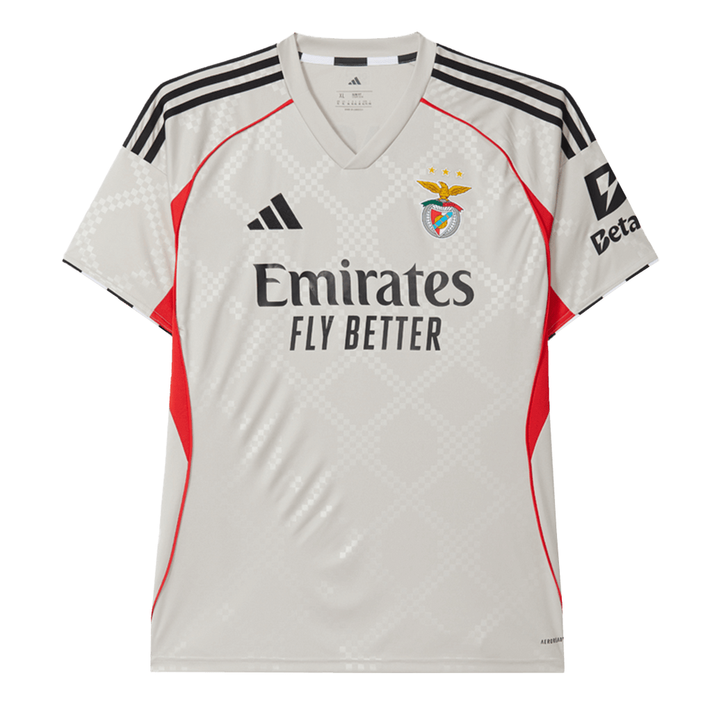 Lisbonne Extérieur Maillot 2025/26 Beige