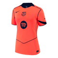 Femme Barcelone Third Maillot 2025/26 Orange