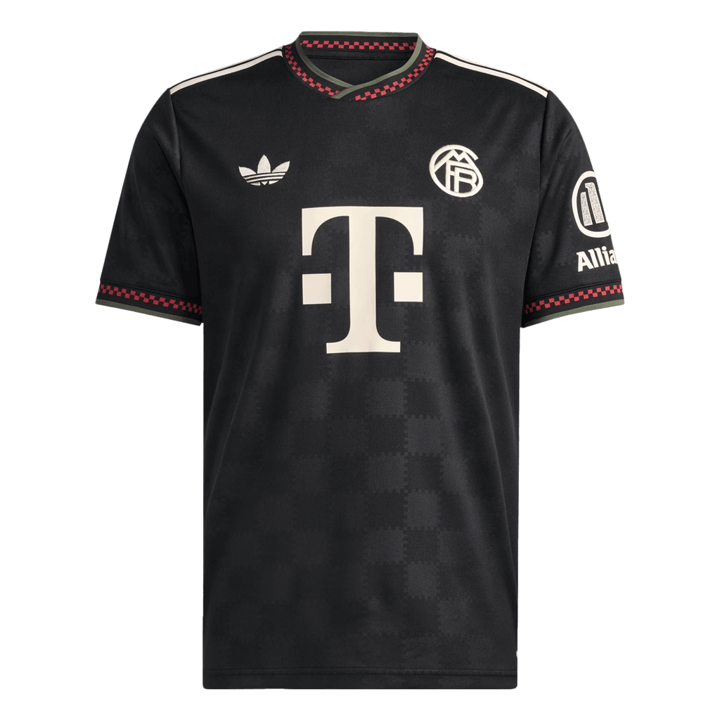 Munich Third Maillot 2025/26 Noir Grande Taille
