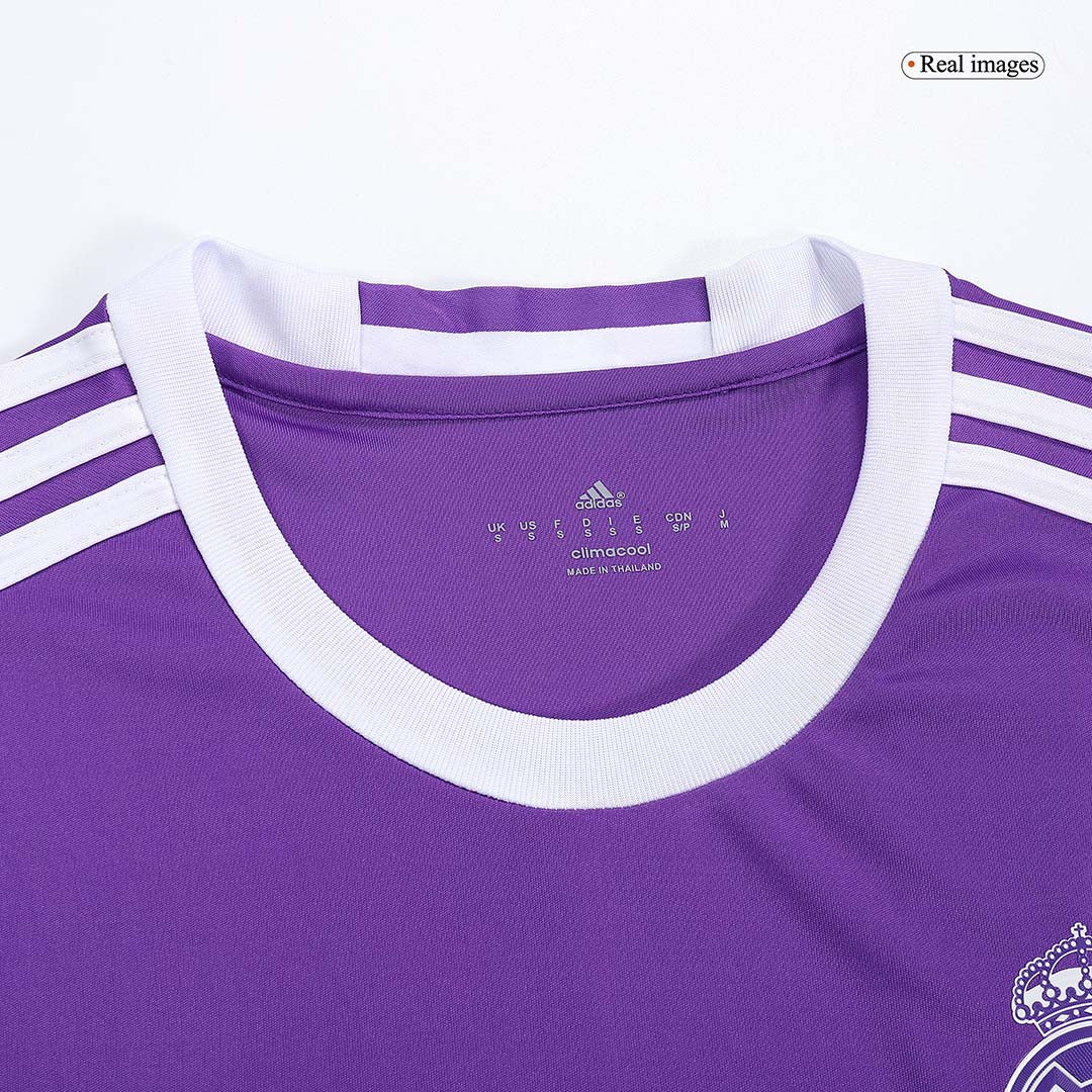 Retro Real Madrid Extérieur Maillot Manches Longues 2016/17