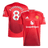 B.FERNANDES #8 Manchester United Domicile Maillot 2024/25 - Super
