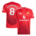 B.FERNANDES #8 Manchester United Domicile Maillot 2024/25 - Super
