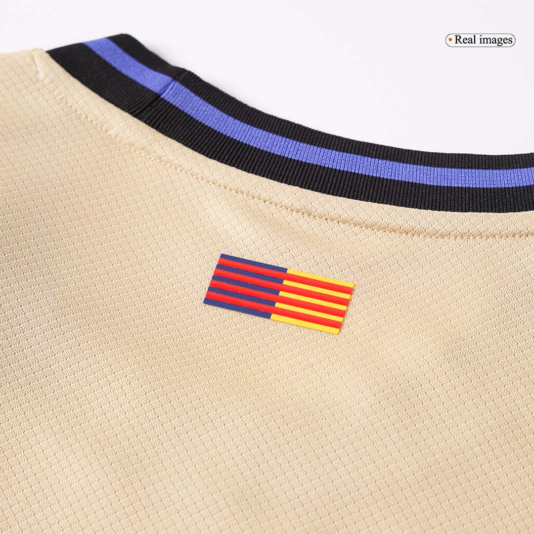 ROONY #19 Barcelone Extérieur Maillot 2025/26 Jaune - UCL