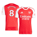 ØDEGAARD #8 Arsenal Domicile Maillot 2025/26