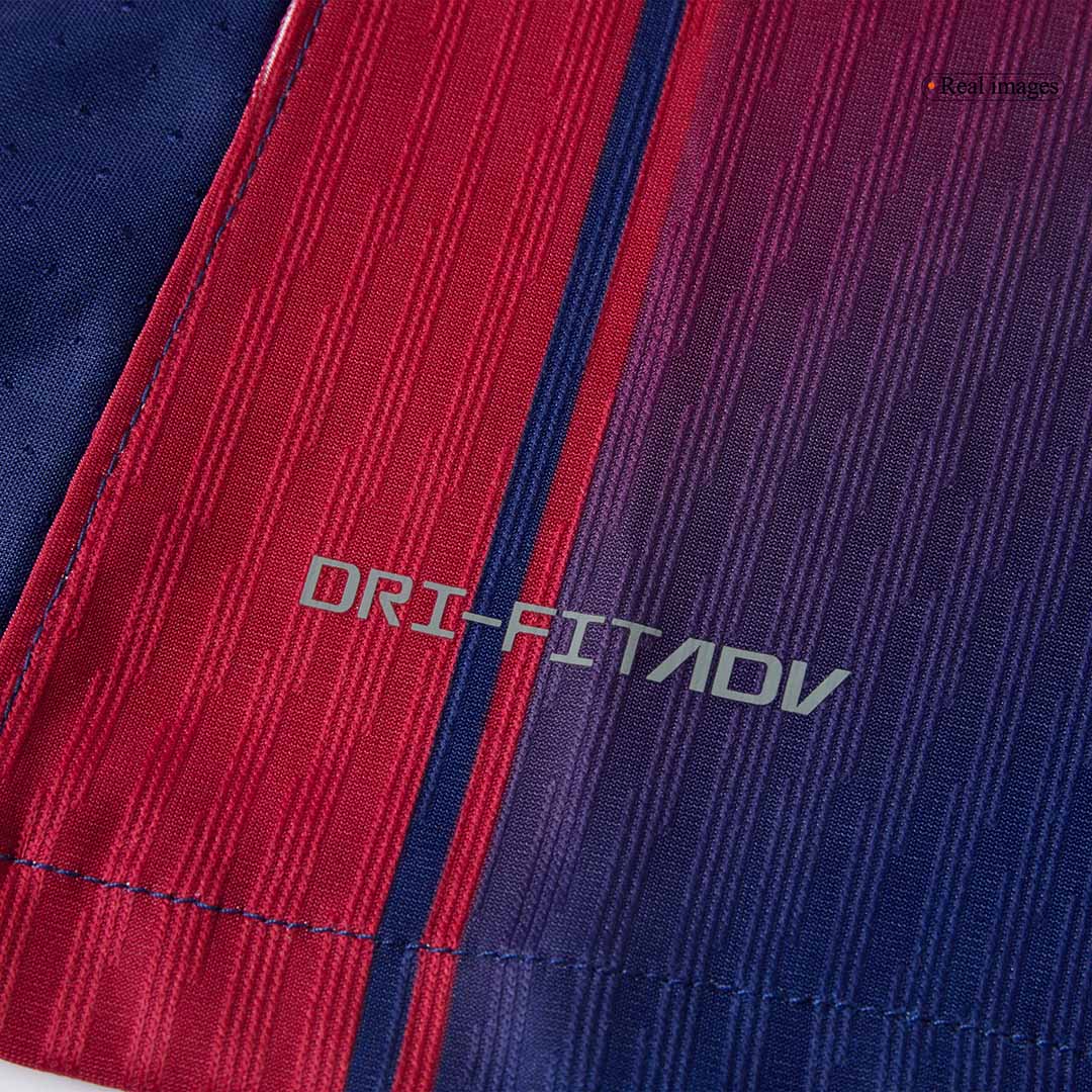 ROONY #19 Barcelone Domicile Maillot 2025/26 Rouge et Bleu Joueur