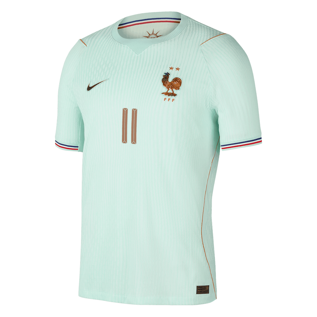 OLISE #11 France Extérieur Maillot - Coupe du Monde 2026 Vert Joueur