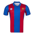 Retro Barcelone Domicile Maillot 1980/82 Blue&Garnet