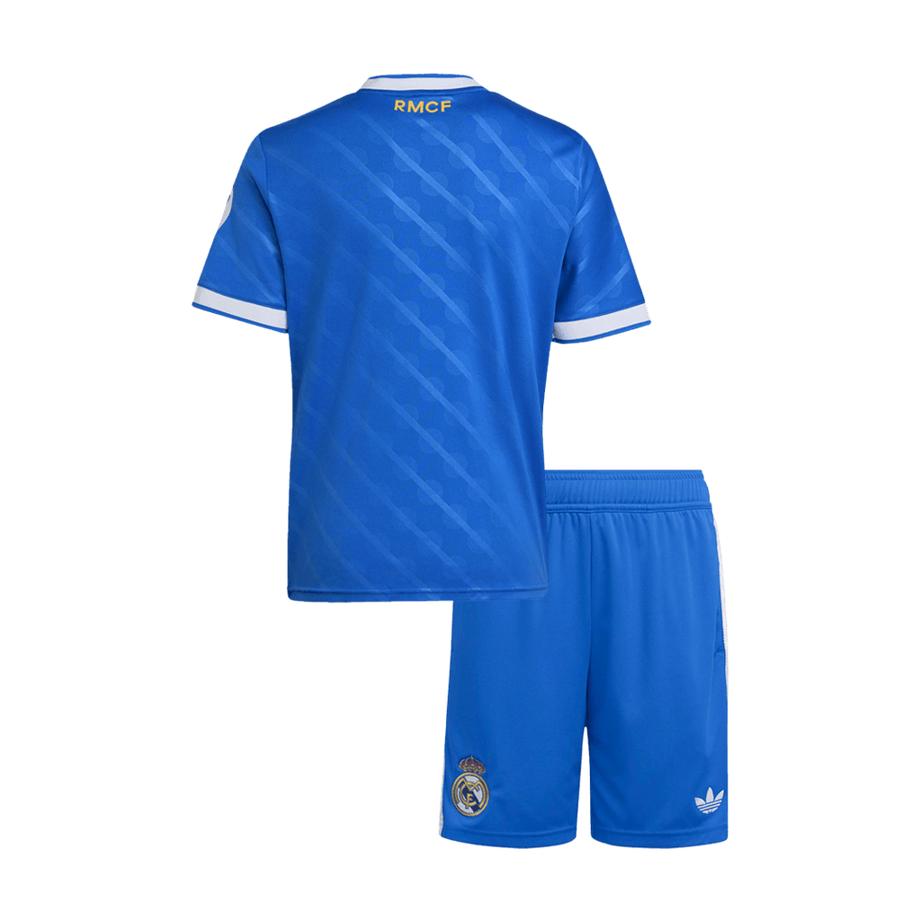 Real Madrid Third Maillot Kit 2025/26 Enfant Bleu