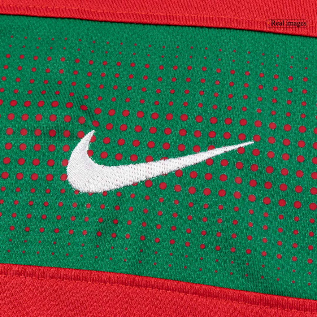 Retro Portugal Domicile Maillot 2010 Rouge