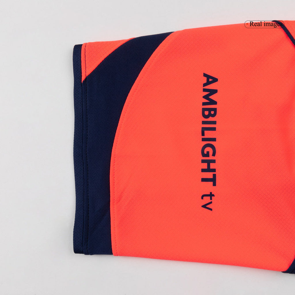 PEDRI #8 Barcelone Third Maillot 2025/26 Orange - UCL
