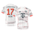 OLISE #17 Munich Extérieur Maillot 2025/26 Blanc Joueur