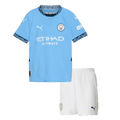 Manchester City Domicile Maillot Kit 2024/25 Junior