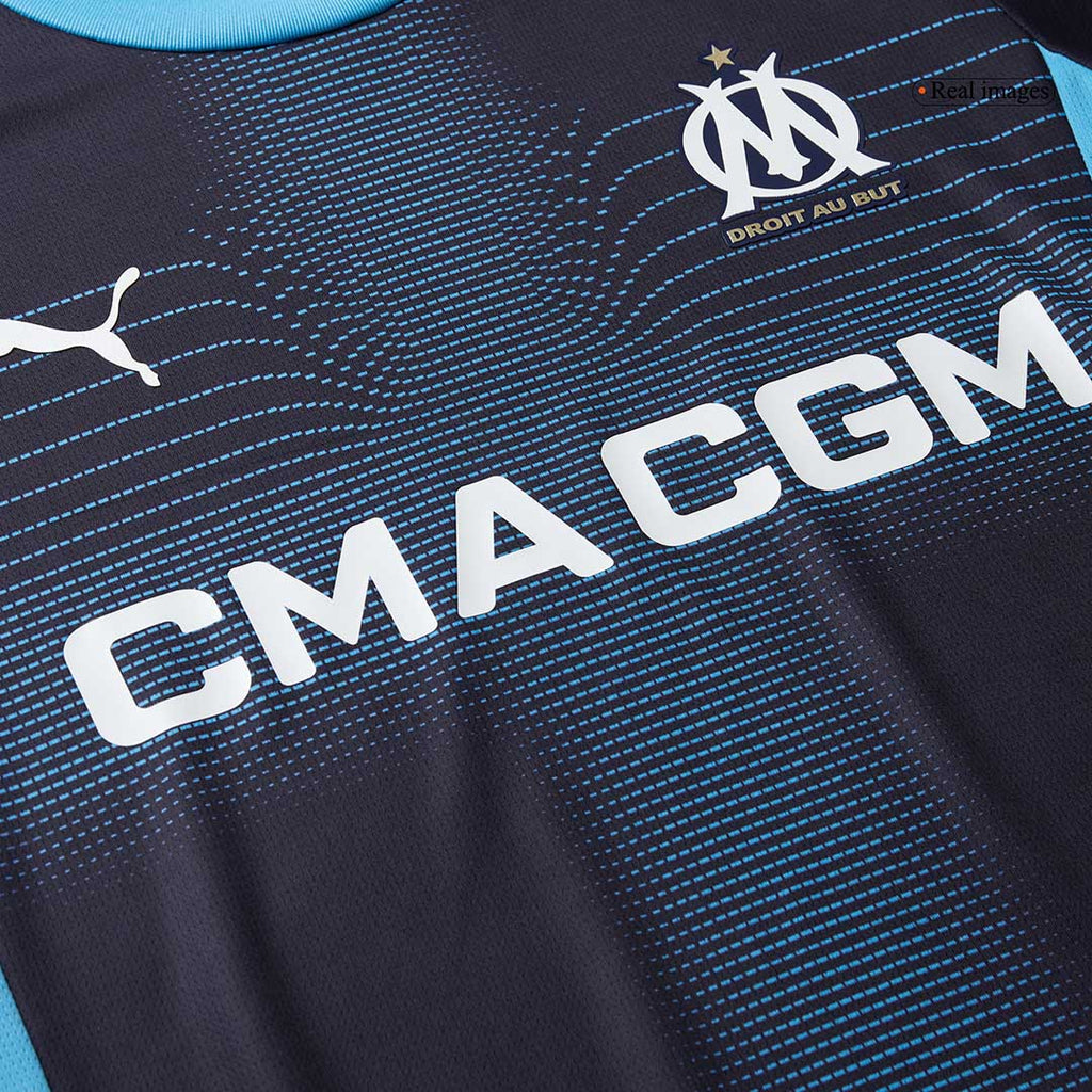 RABIOT #25 Olympique de Marseille Extérieur Maillot 2025/26 Bleu marine