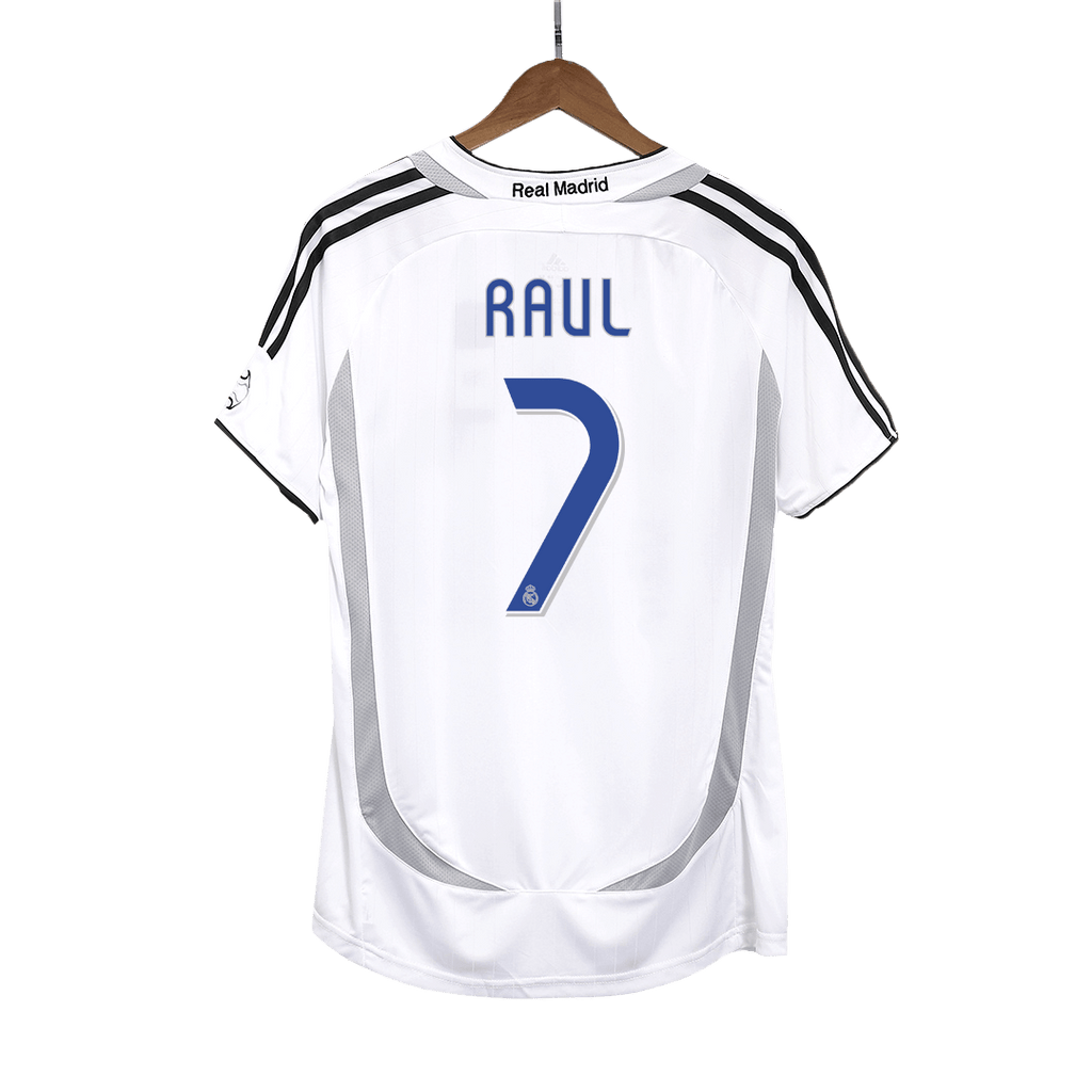 RAUL #7 Retro Real Madrid Domicile Maillot 2006/07