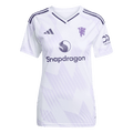 Femme Manchester United Extérieur Maillot 2025/26 Blanc