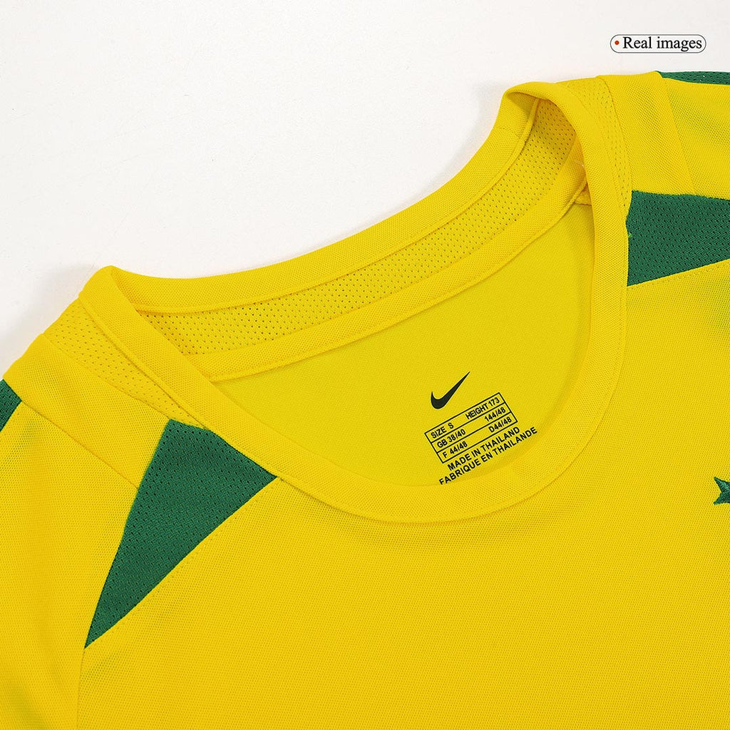 Retro Brésil Domicile Maillot 2002/03