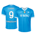 LUKAKU #9 Naples Domicile Maillot 2025/26 Bleu