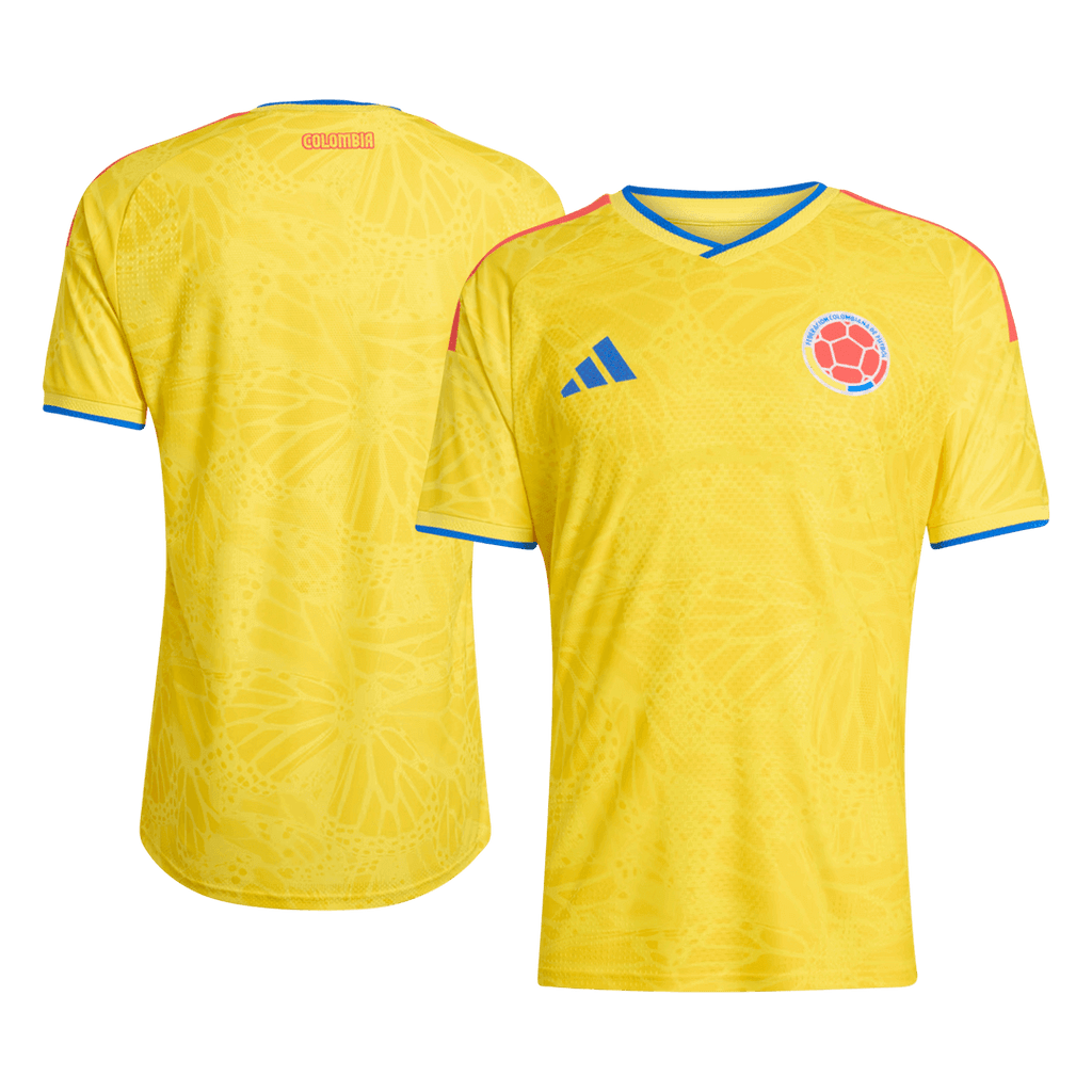Colombie Domicile Maillot Coupe du Monde 2026 Jaune Joueur Grande Taille