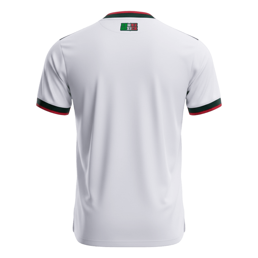 Mexique Extérieur Maillot Coupe du Monde 2026 Blanc Grande Taille
