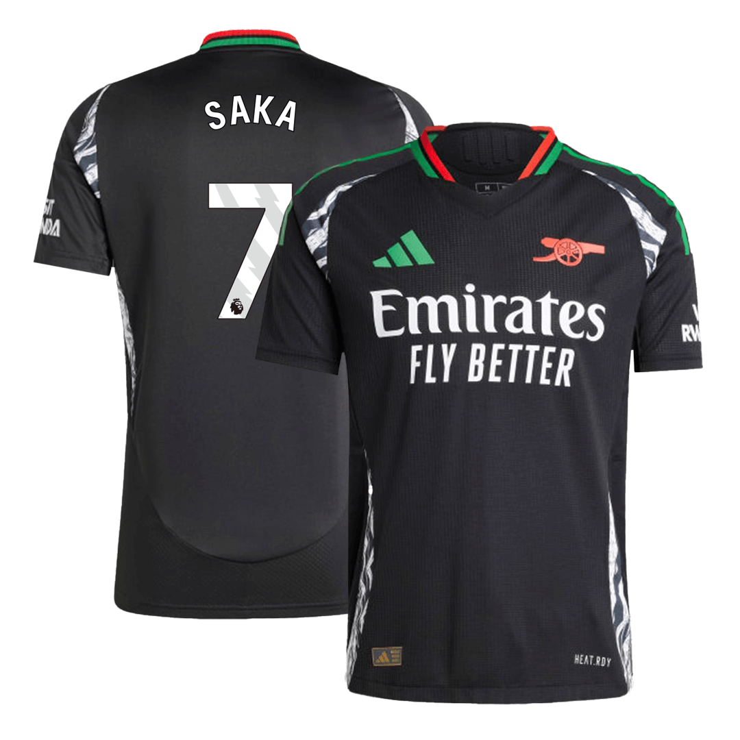 SAKA #7 Arsenal Extérieur Maillot 2024/25 Authentique