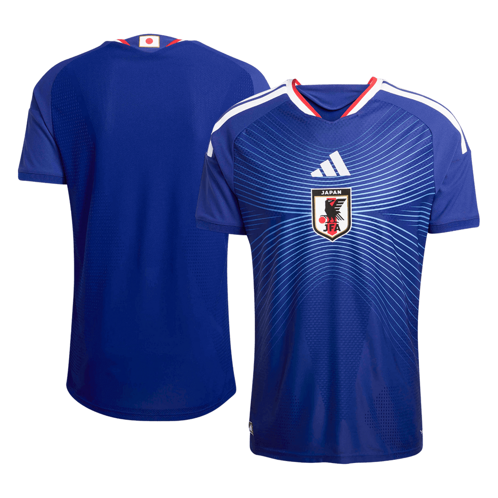 Japon Domicile Maillot Coupe du Monde 2026 Bleu marine Joueur Grande Taille