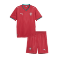 Portugal Domicile Maillot Kit Coupe du Monde 2026 Junior Rouge