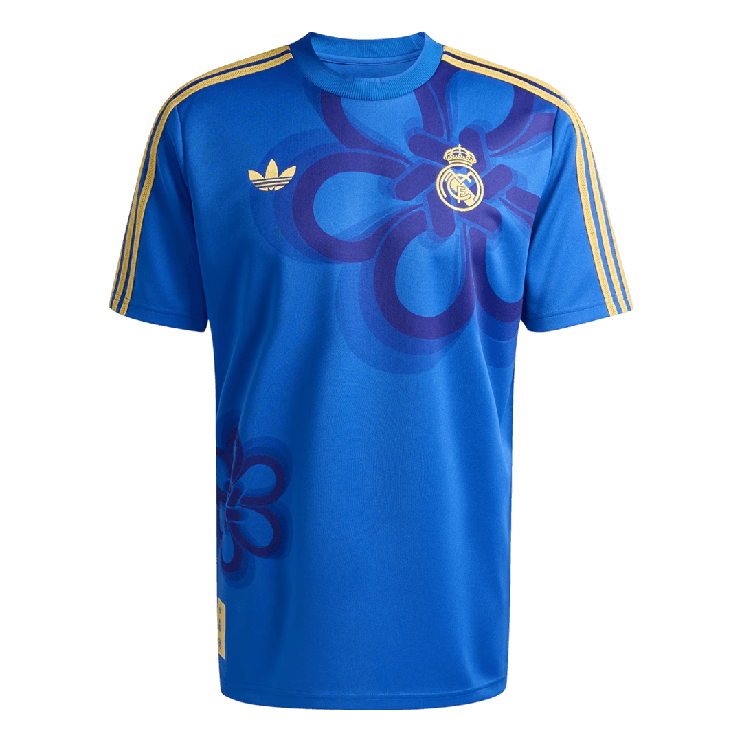 Real Madrid Maillot 2025/26 Bleu Grande Taille