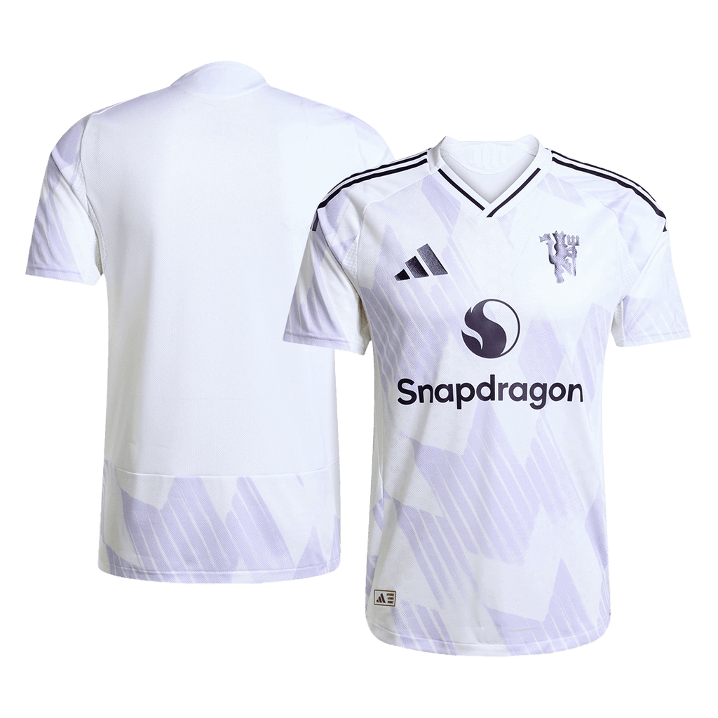 Manchester United Extérieur Maillot 2025/26 Authentique