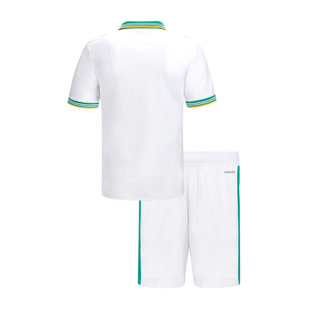 Roma Third Maillot Kit 2025/26 Junior Blanc