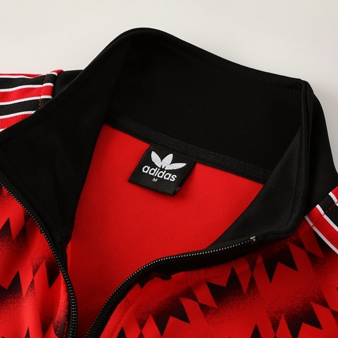 Manchester United Veste de Football Kit 2025/26 Red&Black
