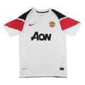 Retro Manchester United Extérieur Maillot 2010/11 Blanc