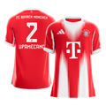 UPAMECANO #2 Munich Domicile Maillot 2025/26 Rouge - Super