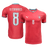 B.FERNANDES #8 Portugal Domicile Maillot - Coupe du Monde 2026 Rouge Joueur