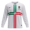 Retro Portugal Extérieur Maillot Manches Longues 2012 Blanc