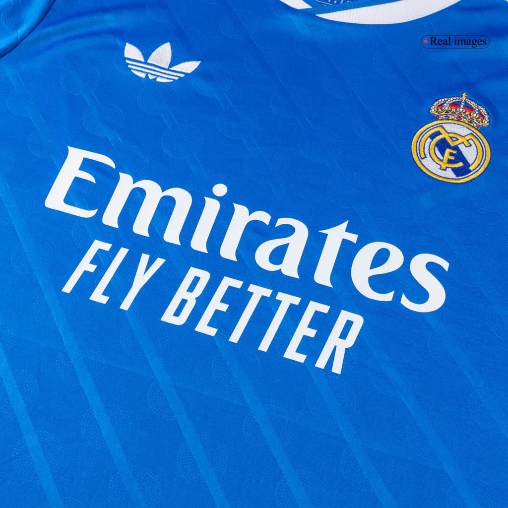 F. MENDY #23 Real Madrid Third Maillot 2025/26 Bleu