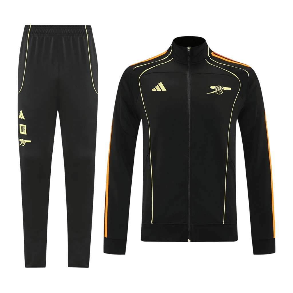 Arsenal Veste de Football Kit 2025/26 Noir