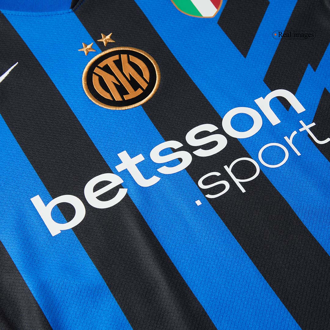 Inter Milan Domicile Maillot 2024/25 Grande Taille
