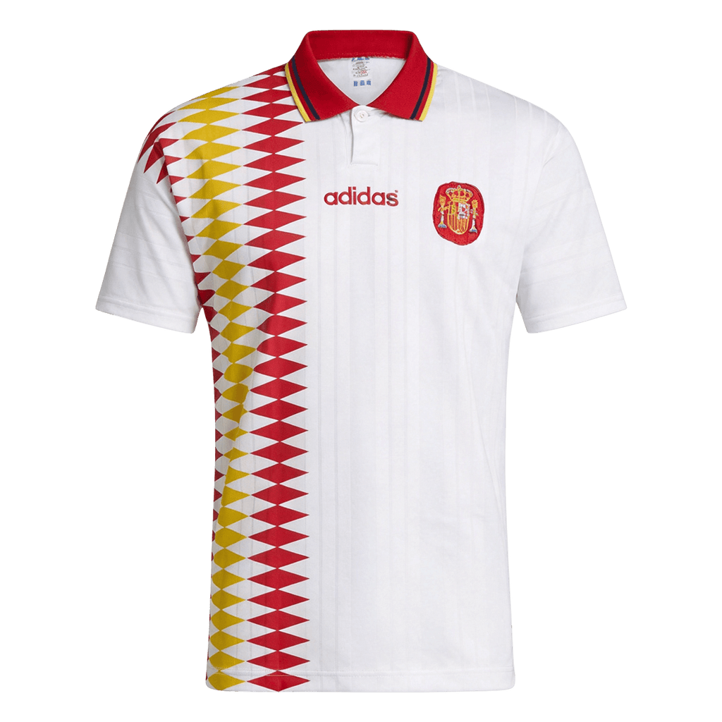 Retro Espagne Extérieur Maillot 1994 Blanc
