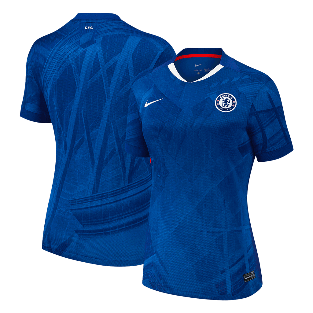 Vente Flash Femme Chelsea Domicile Maillot 2025/26 Bleu