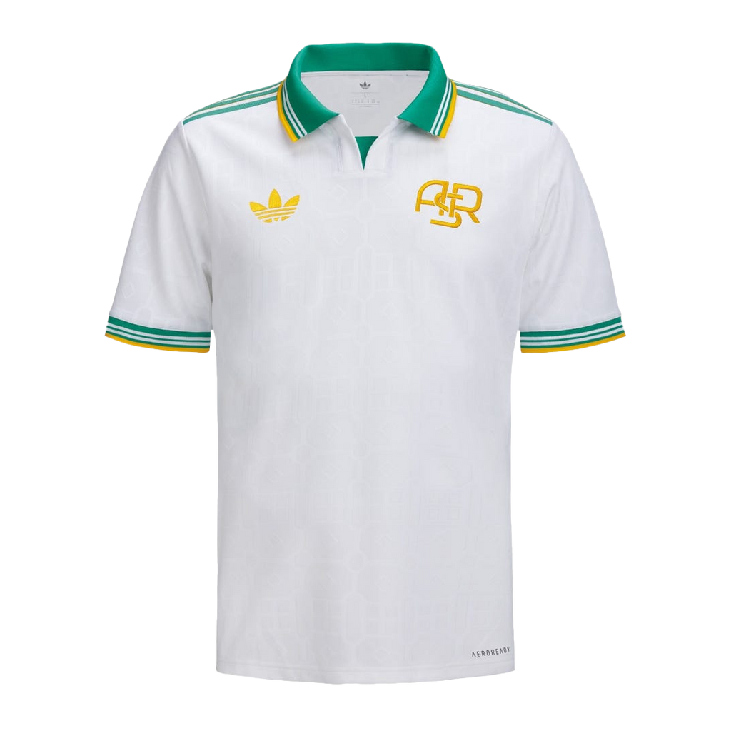 Roma Third Maillot 2025/26 Blanc Grande Taille