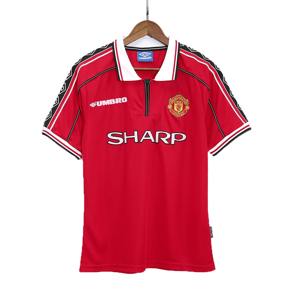 Retro Manchester United Domicile Maillot 98/00