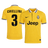 Retro CHIELLINI #3 Juventus Extérieur Maillot 2013/14 Jaune