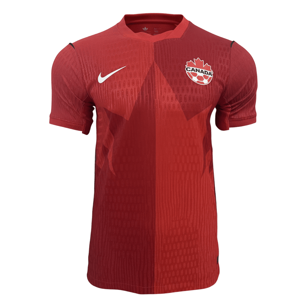 Canada Domicile Maillot Coupe du Monde 2026 Rouge Joueur Grande Taille