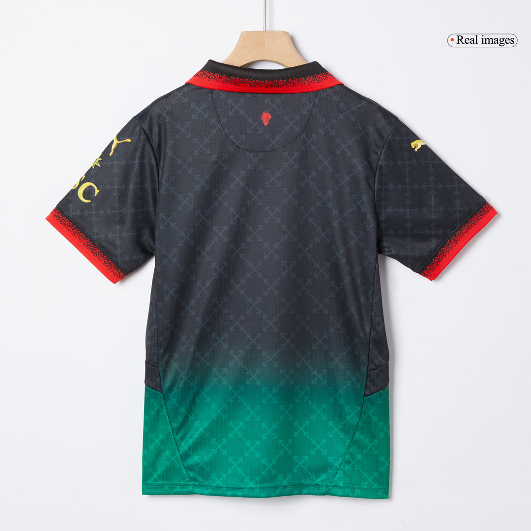 Milan AC Fourth Away Maillot Kit 2024/25 Junior