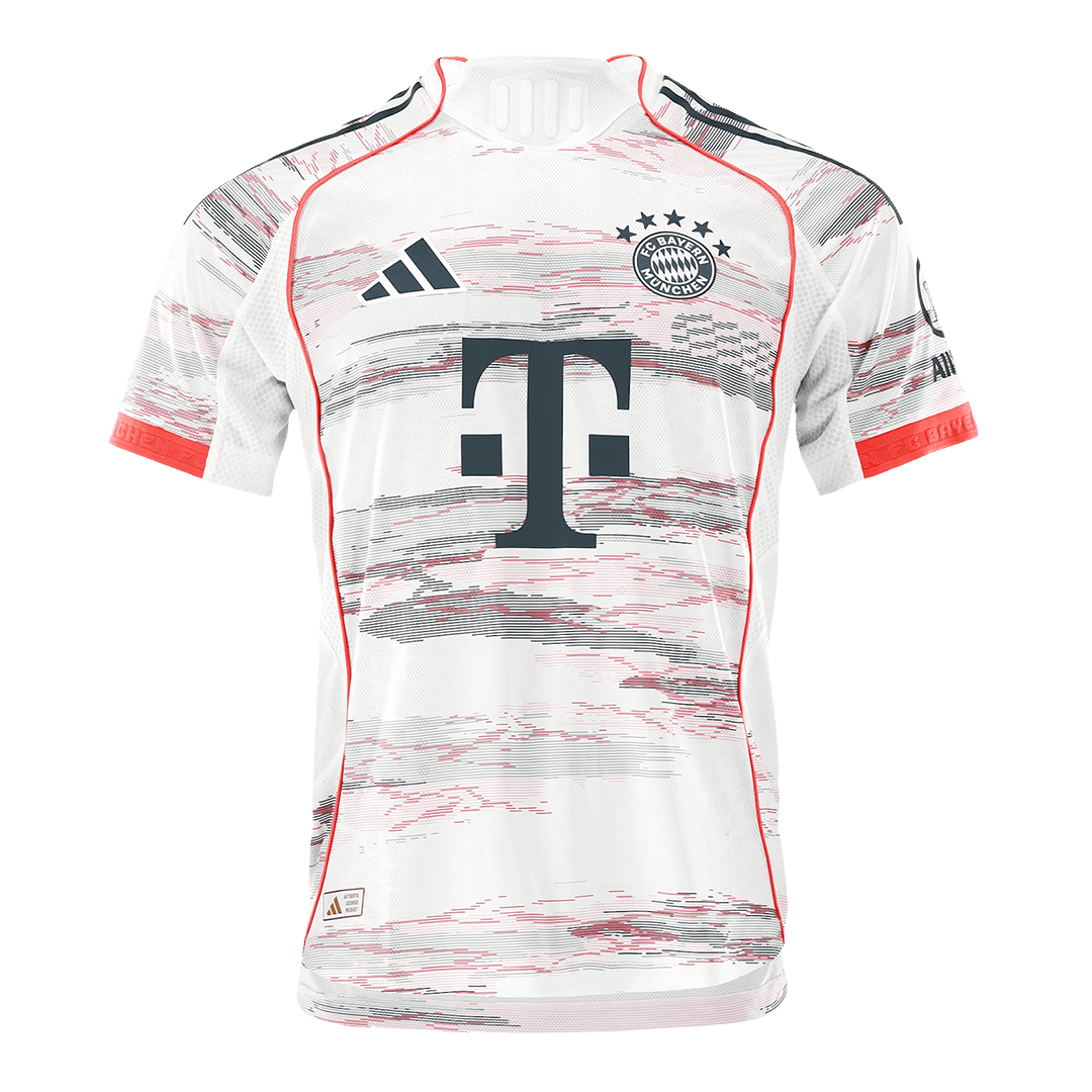 OLISE #17 Munich Extérieur Maillot 2025/26 Blanc Joueur