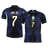 VINI JR. #7 Brésil Extérieur Maillot - Coupe du Monde 2026 Bleu marine Joueur