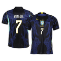 VINI JR. #7 Brésil Extérieur Maillot - Coupe du Monde 2026 Bleu marine Joueur